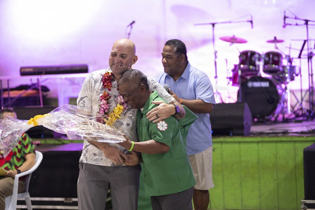 Members of the Marshallese community on Ebeye